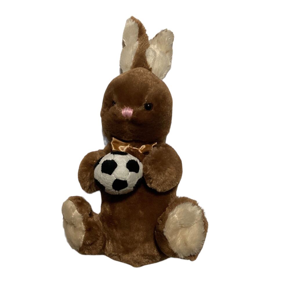 Dan‎ Dee Collectors Choice Plush Soccer Player Bunny Rabbit Stuffed Animal Toy